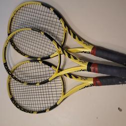 3 babolat pure aero 26" junior