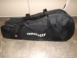 Wilson 6 racket tennis bag black