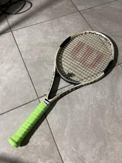 Wilson Hammer 6 OS 110 Tennis Racquet 4 1/2 Good