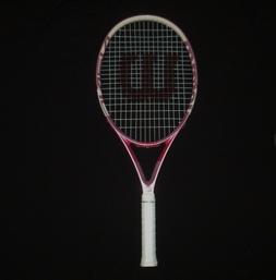 Wilson Hope Nano Carbon Pink Tennis Racket 113 Sq In  4 3/8 
