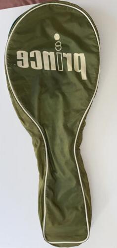 Vintage Prince Padded Full Size Tennis Racquet Racket Cover