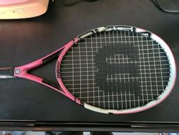 Wilson Nano Carbon Hope 110 Tennis Racket 27.25 inch 4 3/8 L