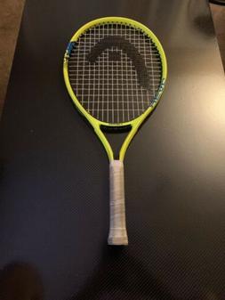 Speed Kids Tennis Racquet Beginners PreStrung Head Light Bal