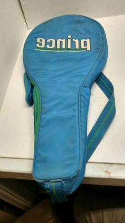 Prince Tennis Racquet Cover Full Size 27.5" Padded Blue Vint