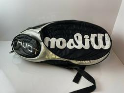Wilson Tour Racket Bag 6 Zippered Pocket Thermoguard. Multi 