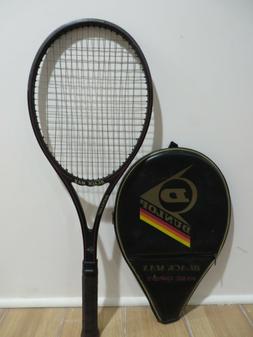 Dunlop vintage Black Max Mid  Tennis Racquet with cover